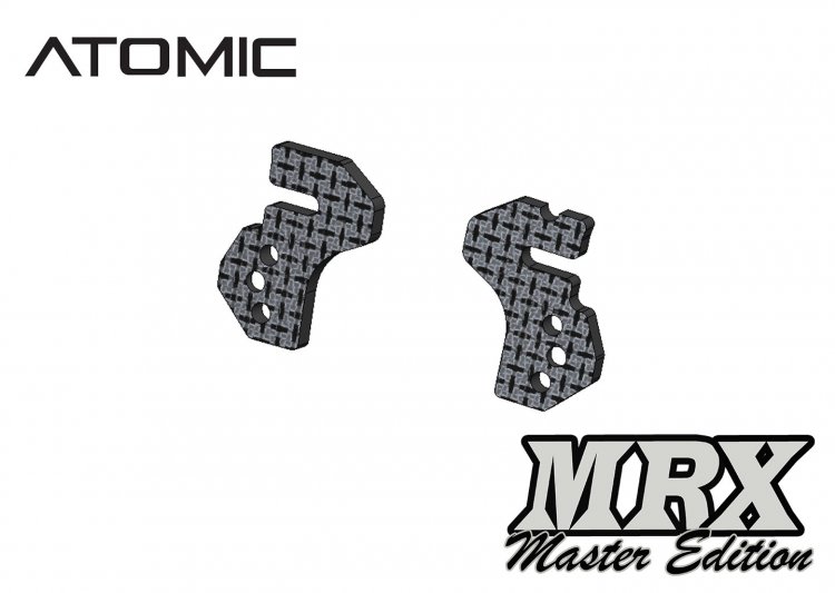 MRX Master Carbon Side Body Mount (1 pair) - Click Image to Close