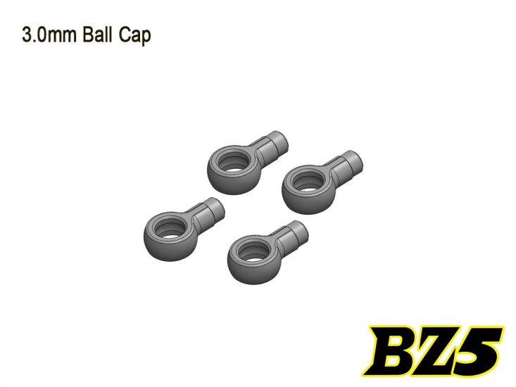 Ball Cap for Metal Damper (4 pcs) - Click Image to Close