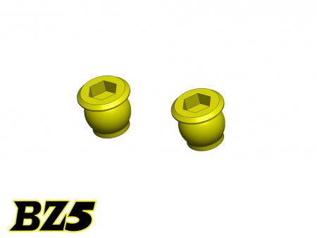 Flange 3.5 Balll head (2 pcs)