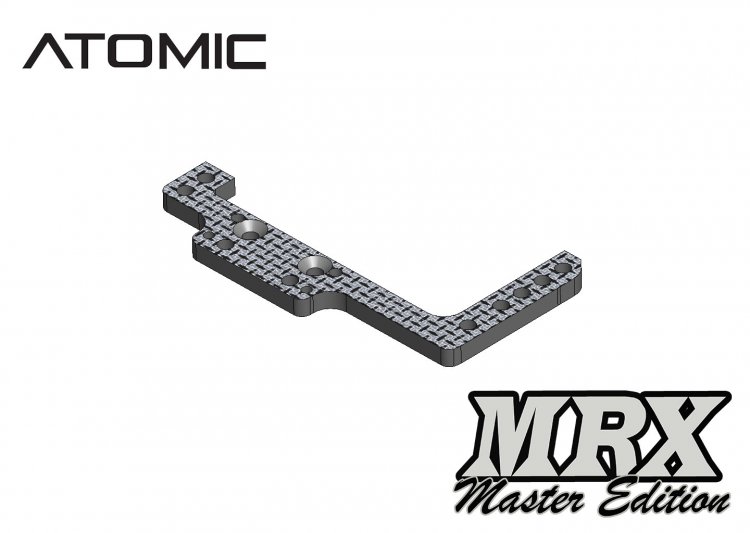 MRX Master Motor Pod Carbon Plate - Click Image to Close